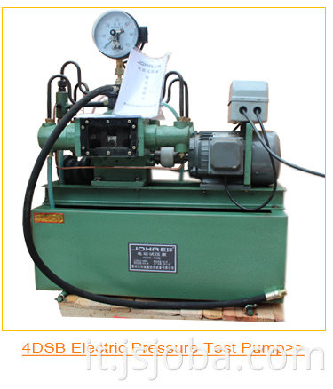 Pompa di prova idraulica elettrica ad alta pressione